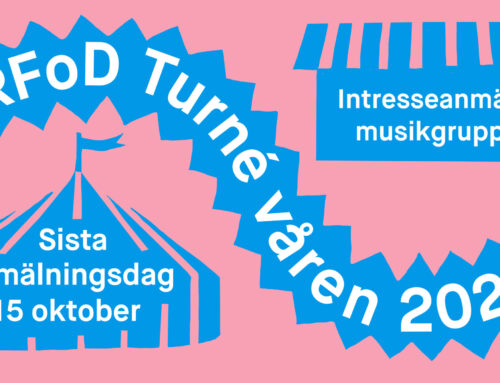 Intresseanmälan musikgrupper RFoD Turné våren 2024